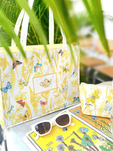 YELLOW PASTEL - tote chống thấm